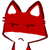 Emoticon Red Fox secrecy